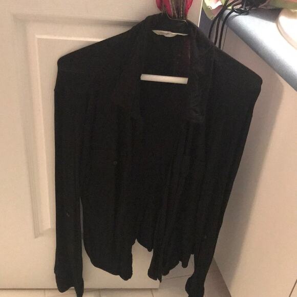Old navy Black button down size Large - Picture 1 of 1